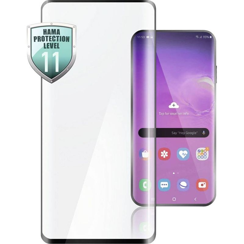 Foto van Hama 3d-full-screen-schutzglas 00195517 screenprotector (glas) geschikt voor: galaxy a42 5g, černá 1 stuk(s)