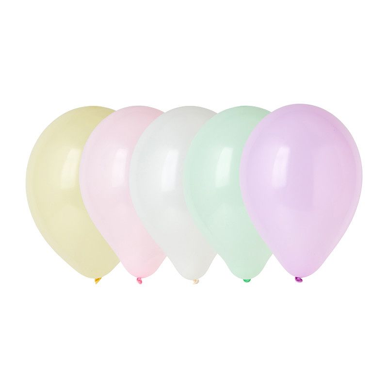 Foto van Ballonnen pastel - 50 stuks