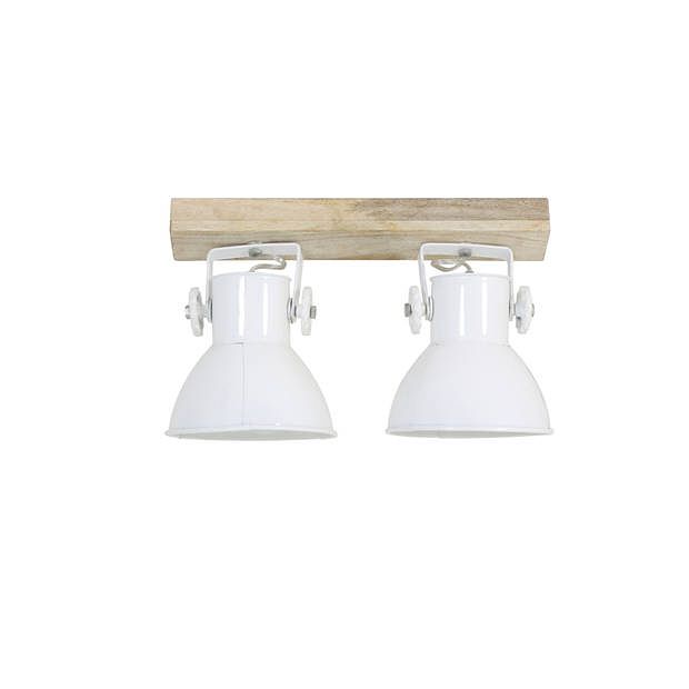 Foto van Light & living - hanglamp elay - 42x18x24 - wit