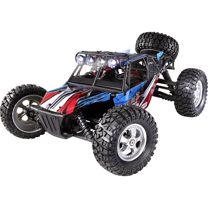 Foto van Reely brushed 1:10 xs rc modelauto voor beginners elektro buggy 4wd rtr 2,4 ghz incl. accu en laadkabel