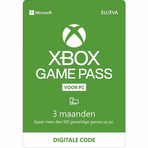 Foto van Pc game pass - lidmaatschap 3 maanden - direct download