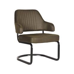 Foto van Label51 fauteuil otta - army green - microfiber