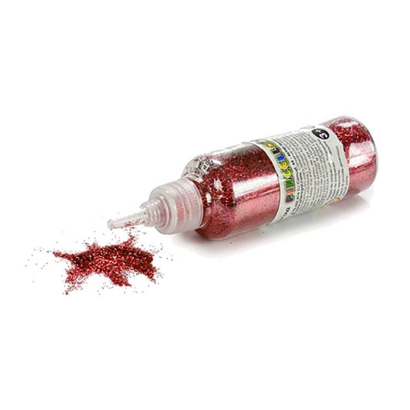 Foto van Pincello glitters in tube junior 70 gram rood