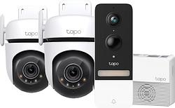 Foto van Tp-link tapo c520ws 2-pack + smart battery video doorbell d230s1