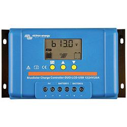 Foto van Victron energy bluesolar pwm duo-lcd & usb 12 / 24v-20a laadregelaar voor zonne-energie pwm 12 v, 24 v 20 a