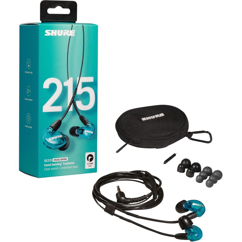 Foto van Shure se215spe live in-ear monitors