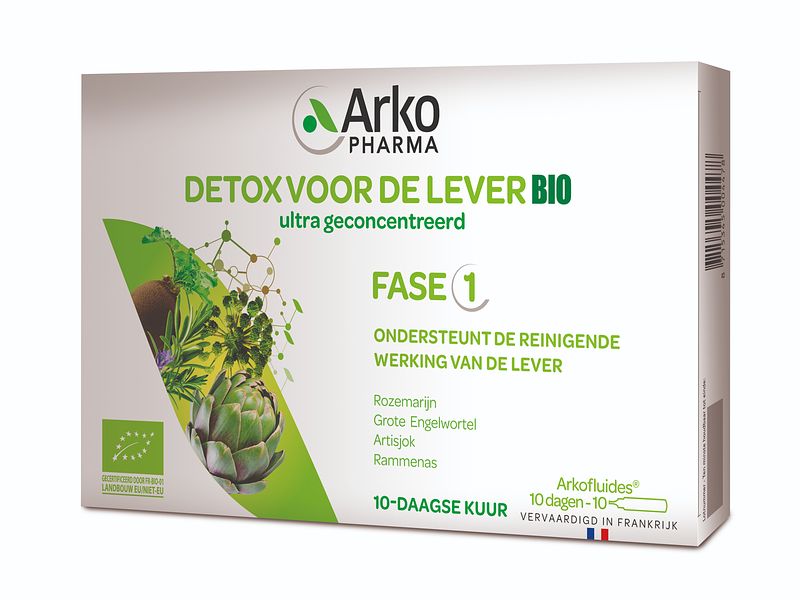 Foto van Arkopharma detox voor de lever bio drinkampullen