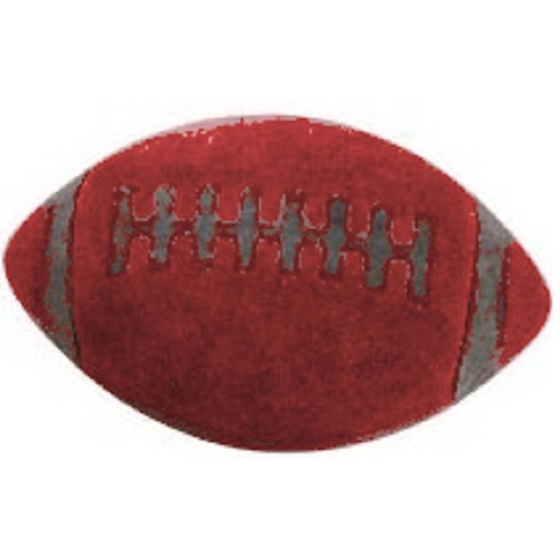 Foto van Brunnen gum football 2,5 cm rubber rood