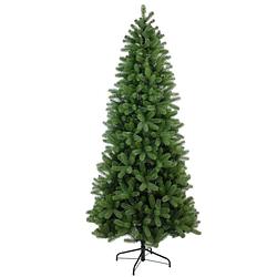 Foto van National tree company - poly bayberry slim kunstkerstboom hinged 183 cm