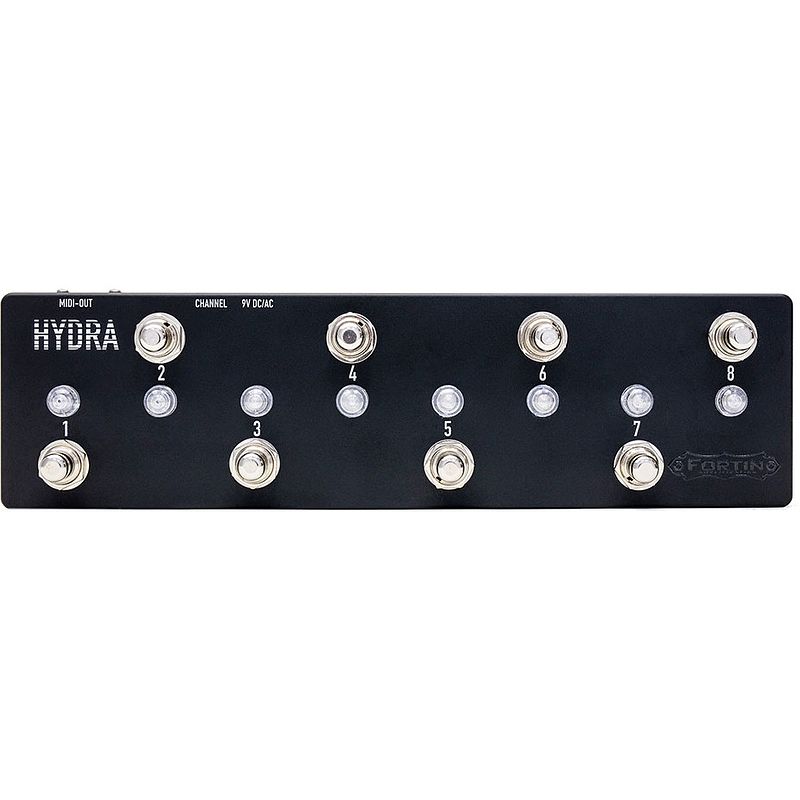 Foto van Fortin amplification hydra 8-knops midi controller