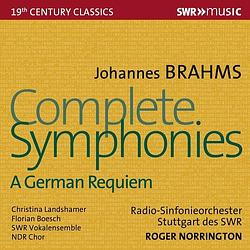 Foto van Brahms: complete symphonies. a german requiem - cd (0747313952984)