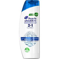 Foto van Head & shoulders classic 2in1 antiroos shampoo & conditioner tot 100% roosvrij, 480ml bij jumbo