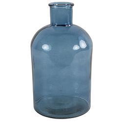 Foto van Non-branded vaas dena 17 x 31 cm glas blauw