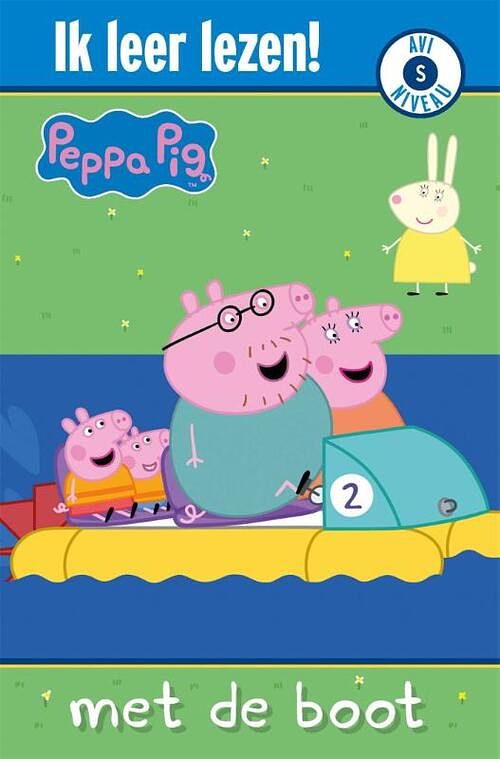 Foto van Avi - peppa pig, met de boot - neville astley - hardcover (9789047820062)