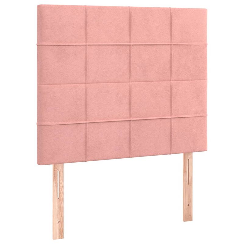 Foto van The living store hoofdbord - bedaccessoires - 90x5cm - roze