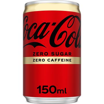 Foto van Cocacola zero sugar zero caffeine 150ml bij jumbo