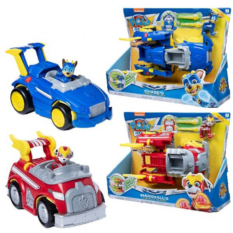 Foto van Paw patrol mighty pups changing vehicles - prijs per stuk