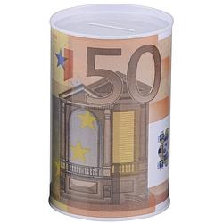 Foto van 50 euro biljet spaarpotje 8 x 13 cm - spaarpotten