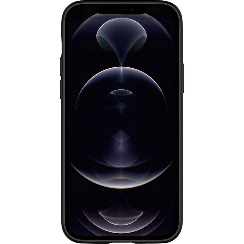 Foto van Spigen core armor case apple iphone 12 pro max zwart