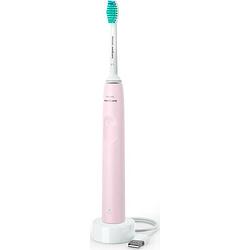 Foto van Philips sonicare 2100 series hx3651/11 elektrische tandenborstel sonisch wit, roze