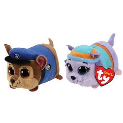 Foto van Ty - knuffel - teeny paw patrol - chase & everest