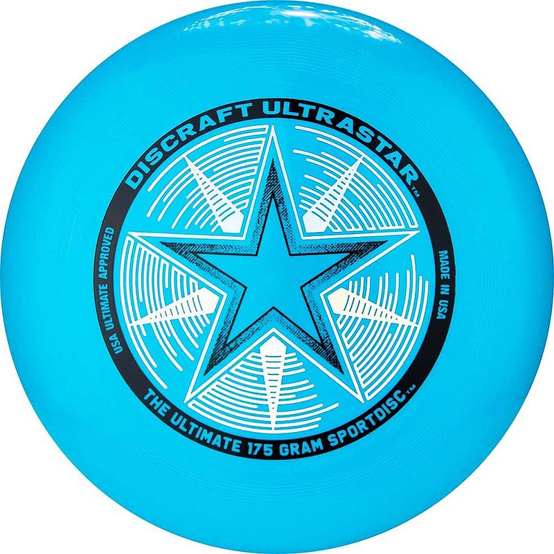 Foto van Discraft frisbee ultrastar 175 gram kobalt blauw