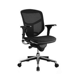 Foto van Comfort bureaustoel enjoy classic (zonder hoofdsteun) - mesh zitting - zwart