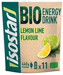 Foto van Isostar bio energy drink lemon lime poeder