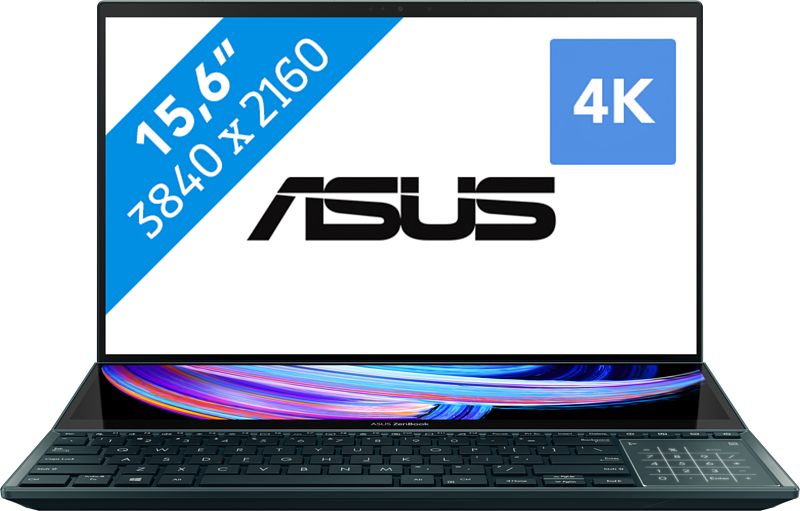 Foto van Asus zenbook pro duo 15 ux582hs-h2003x