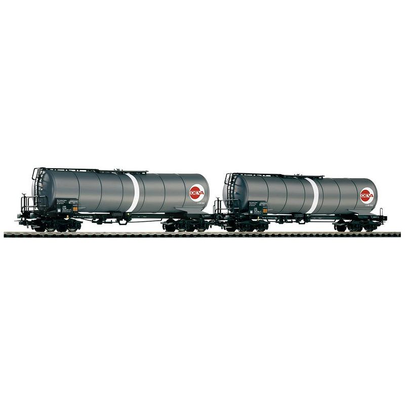 Foto van Piko h0 58228 h0 2-delige set knikketelwagens oeva van de öbb