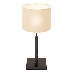 Foto van Moderne tafellamp - steinhauer - metaal - modern - e27 - l: 31cm - voor binnen - woonkamer - eetkamer - zwart