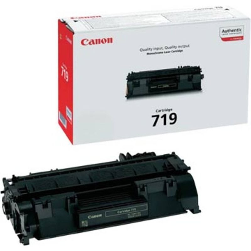 Foto van Canon tonercartridge zwart 719 - 2100 pagina's - 3479b002