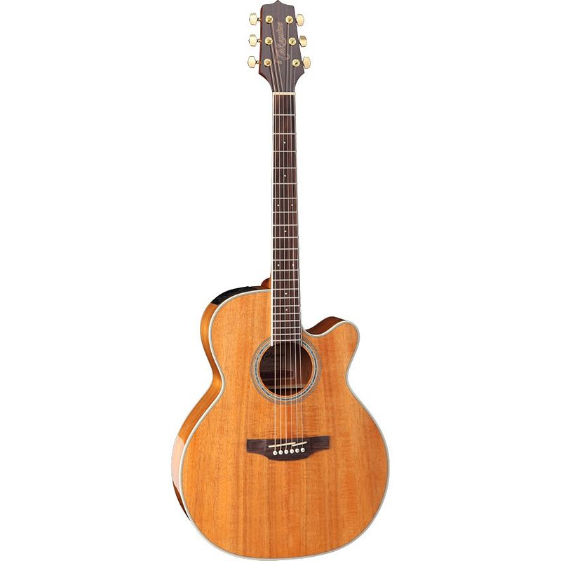 Foto van Takamine gn77kce hawaïan koa natural gloss elektrisch-akoestische westerngitaar