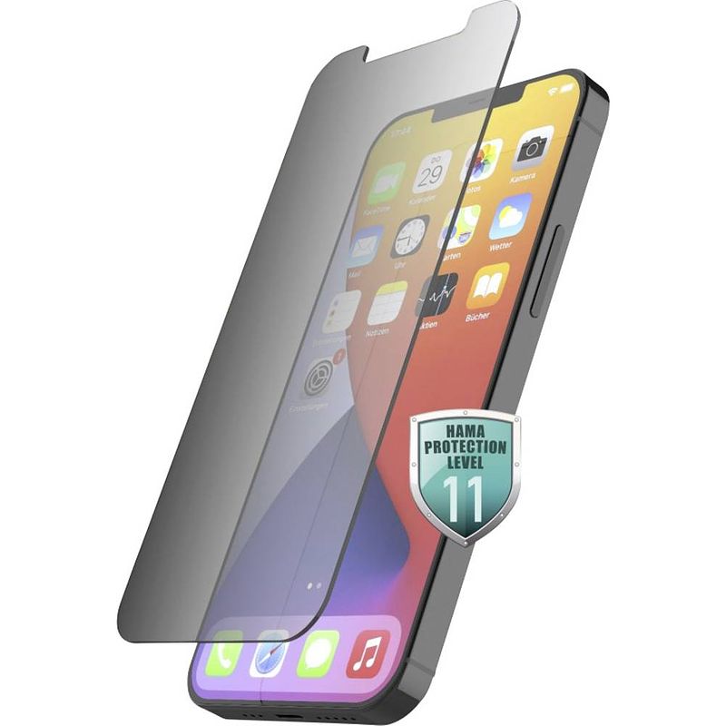 Foto van Hama privacy screenprotector (glas) geschikt voor: apple iphone 13/13 1 stuk(s)