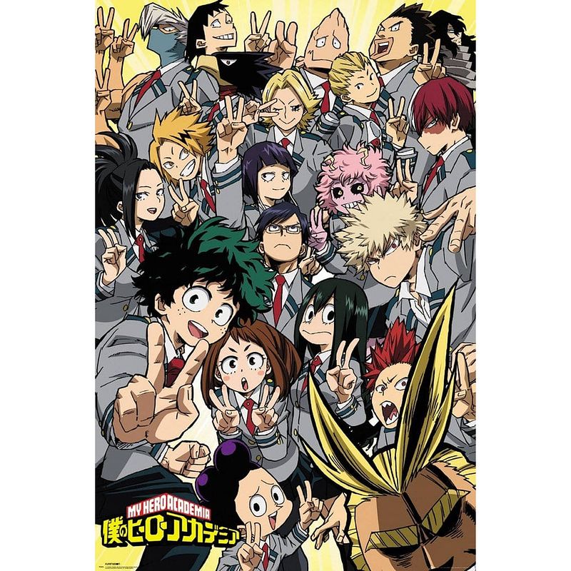 Foto van Gbeye my hero academia school compilation poster 61x91,5cm