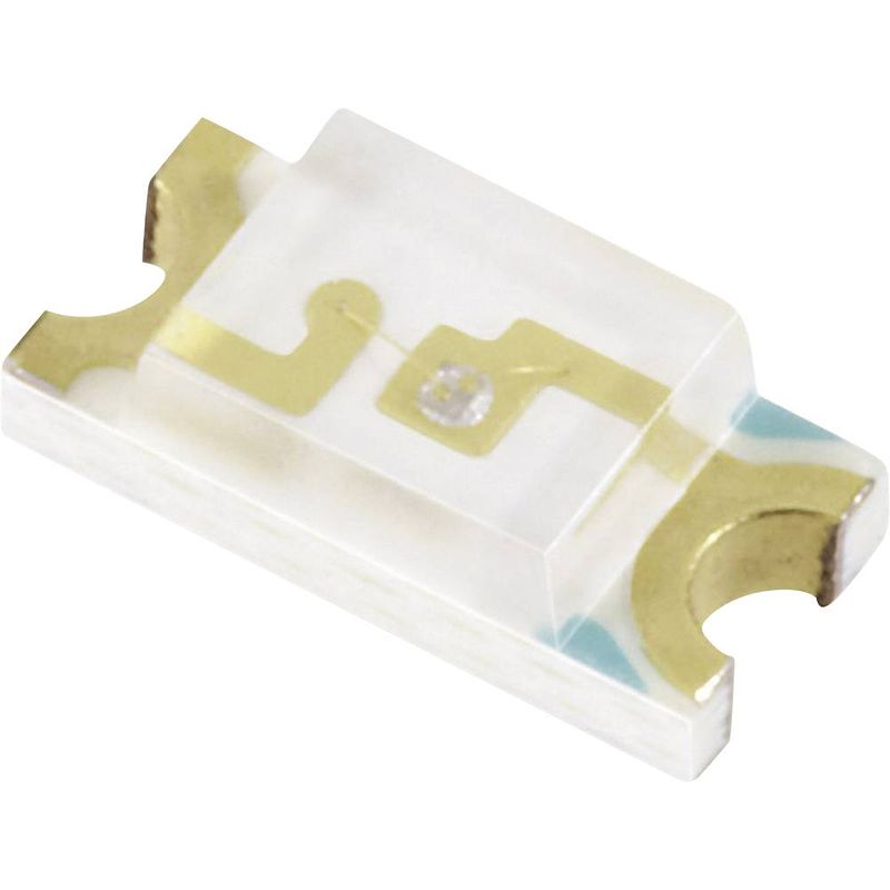 Foto van Everlight opto 15-21sygc/s530-e1/tr8 smd-led 1206 groen, geel 15 mcd 140 ° 20 ma 2 v tape cut