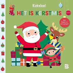 Foto van Kiekeboeboek met spiegeltje kerst - kartonboekje;kartonboekje (9789403223223)