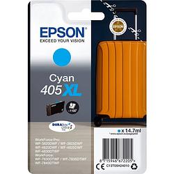 Foto van Epson cartridge 405xl origineel single cyaan c13t05h24010
