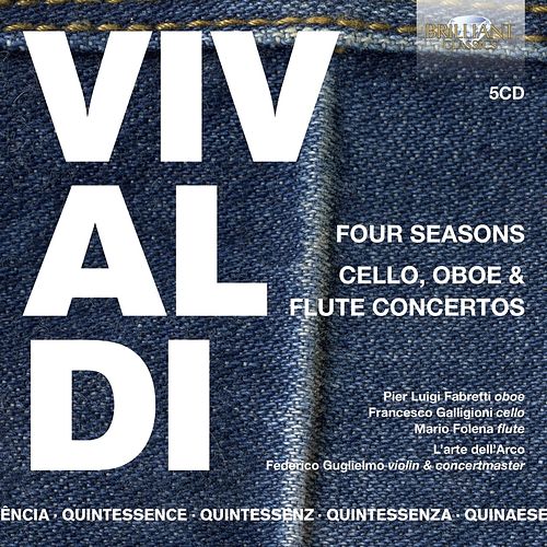 Foto van Quintessence vivaldi: four seasons, cello, oboe & flute concertos - cd (5028421960456)