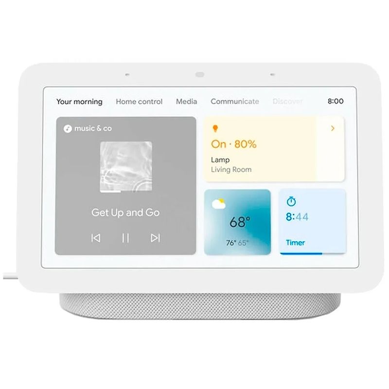 Foto van Google nest hub 2 basissysteem wit