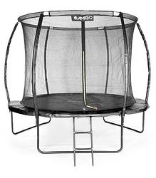 Foto van Amigo trampoline basic met veiligheidsnet en ladder 305 cm zwart