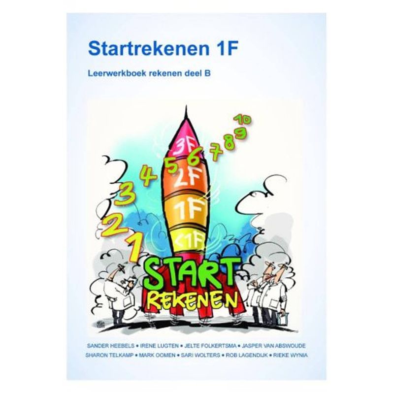 Foto van Startekenen 1f / deel b rekenen / leerwerkboek