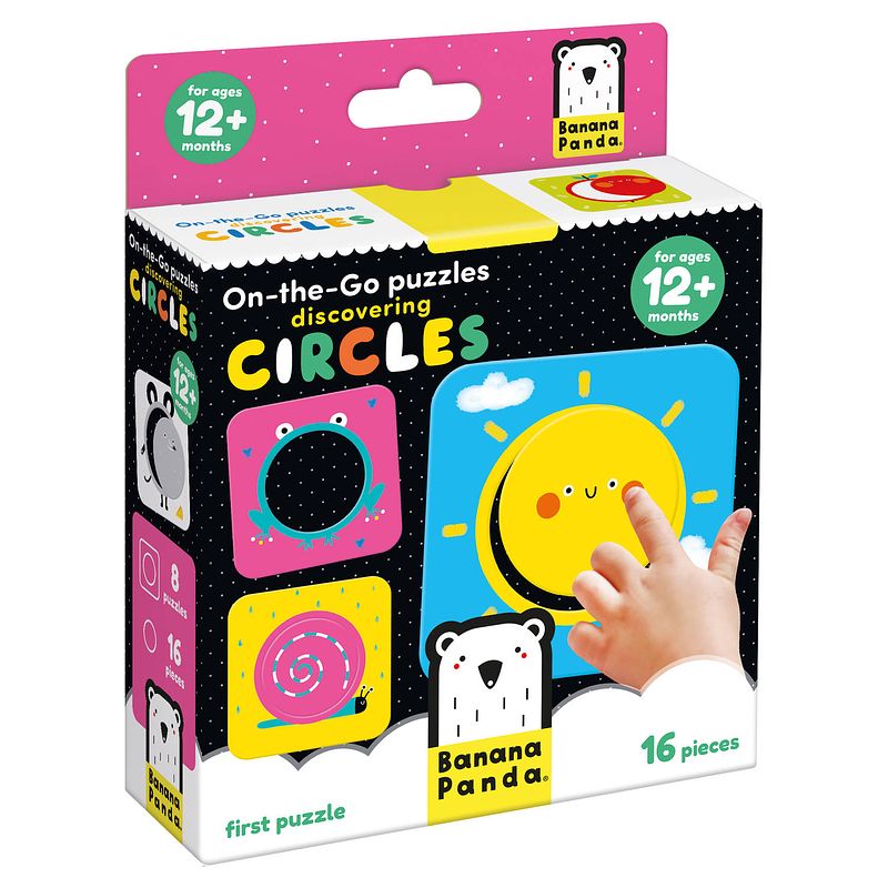 Foto van Banana panda on-the-go puzzle discovering circles 12m+