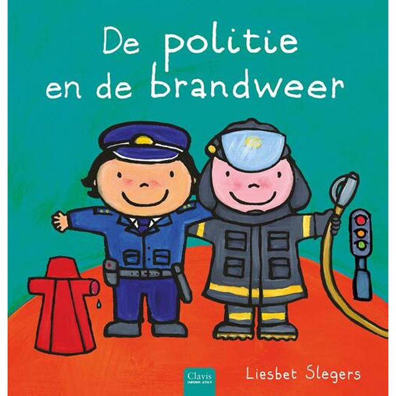 Foto van De politie en de brandweer