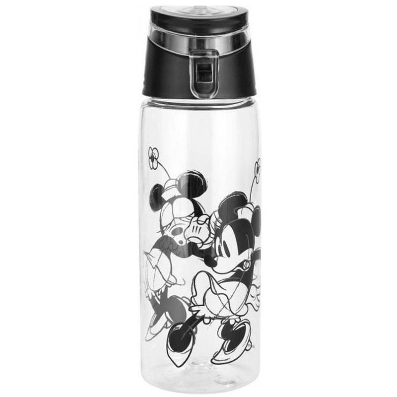 Foto van Zak!designs schoolbeker minnie mouse 700 ml zwart/wit