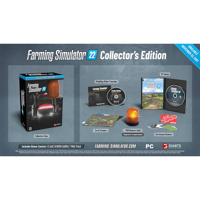 Foto van Farming simulator 22 - collector'ss edition - pc