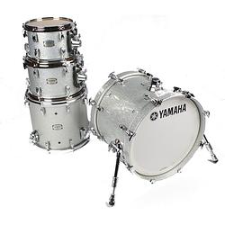 Foto van Yamaha jamjazzsls absolute hybrid maple jazz silver sparkle 4d. shellset