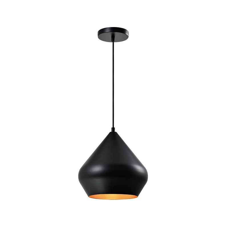 Foto van Quvio hanglamp zwart - quv5161l-black