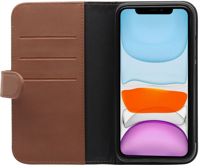 Foto van Bluebuilt apple iphone 11 2-in-1 case bruin