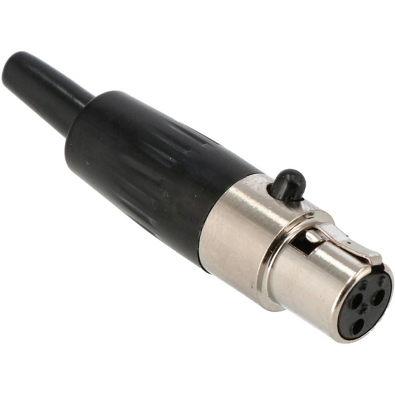 Foto van Devine mxlr-3p1 mini xlr female connector kabeldeel